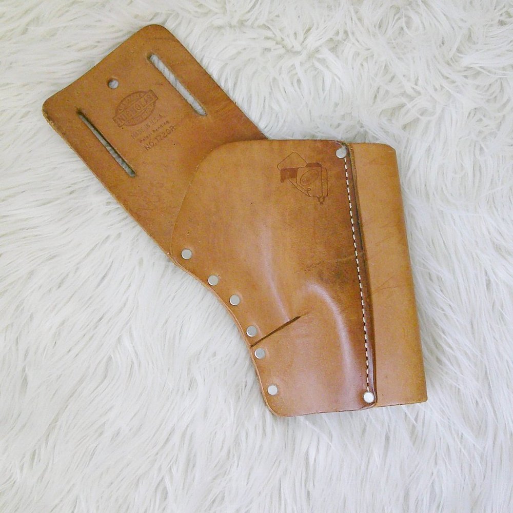 Nicholas Leather Pistol Holster Steampunk Castlecore